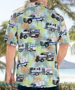 Maryland, Cabin John Park Volunteer Fire Department Hawaiian Shirt Summer Beach Shirt Product Photo 2