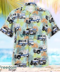 Maryland, Cabin John Park Volunteer Fire Department Hawaiian Shirt Summer Beach Shirt Product Photo 3