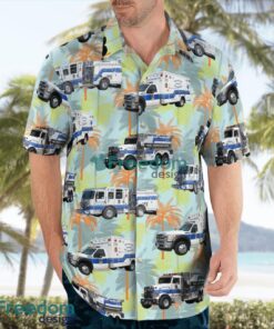 Maryland, Cabin John Park Volunteer Fire Department Hawaiian Shirt Summer Beach Shirt Product Photo 4