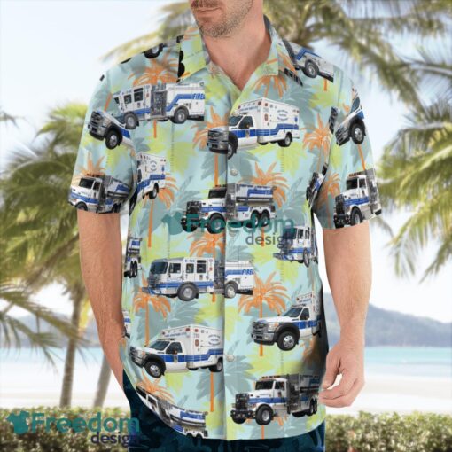 Maryland, Cabin John Park Volunteer Fire Department Hawaiian Shirt Summer Beach Shirt Product Photo 4