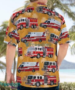 Maryland Cobb Island Volunteer Fire Department & EMS Hawaiian Shirt Summer Beach Shirt Product Photo 4