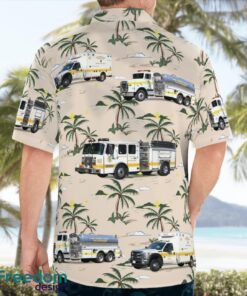 Maryland, Deale Volunteer Fire Company Station 42 Hawaiian Shirt Product Photo 2