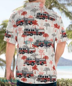 Maryland, Fruitland Volunteer Fire Department Company 3 Hawaiian Shirt Summer Beach Shirt Product Photo 2