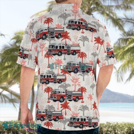 Maryland, Fruitland Volunteer Fire Department Company 3 Hawaiian Shirt Summer Beach Shirt Product Photo 2