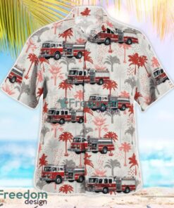 Maryland, Fruitland Volunteer Fire Department Company 3 Hawaiian Shirt Summer Beach Shirt Product Photo 3