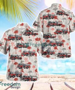 Maryland, Fruitland Volunteer Fire Department Company 3 Hawaiian Shirt Summer Beach Shirt Product Photo 1