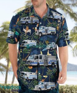 Maryland Hughesville Volunteer Fire Department Hawaiian Shirt Beach Shirt Summer Holiday Gift Product Photo 3