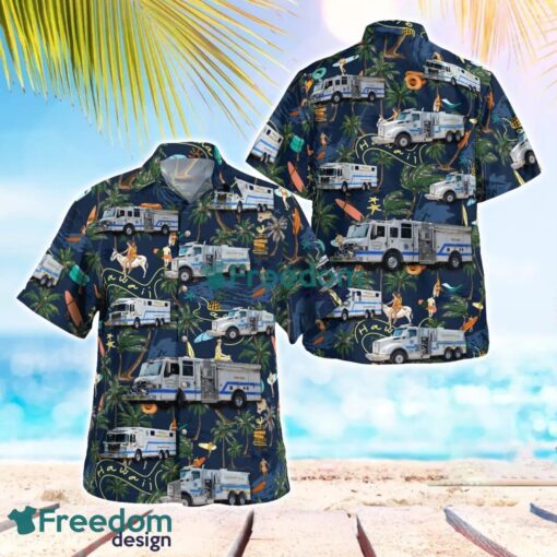 Maryland Hughesville Volunteer Fire Department Hawaiian Shirt Beach Shirt Summer Holiday Gift Product Photo 1