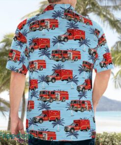 Maryland, Lansdowne Volunteer Fire Department Station 36 Hawaiian Shirt Men Women Beach Shirt Product Photo 2