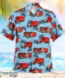 Maryland, Lansdowne Volunteer Fire Department Station 36 Hawaiian Shirt Men Women Beach Shirt Product Photo 3