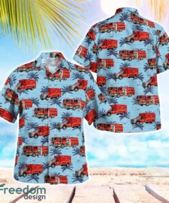 Maryland, Lansdowne Volunteer Fire Department Station 36 Hawaiian Shirt Men Women Beach Shirt Product Photo 1