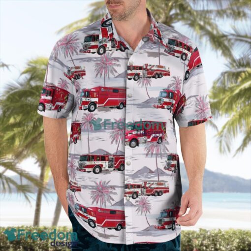 Maryland North Beach Volunteer Fire Department Hawaiian Shirt Men Women Beach Shirt Product Photo 3