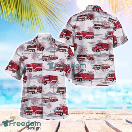 Maryland North Beach Volunteer Fire Department Hawaiian Shirt Men Women Beach Shirt Product Photo 1