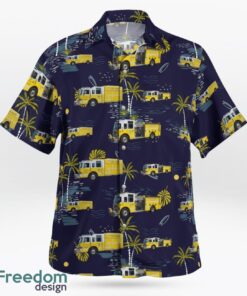 Maryland, North Point-Edgemere Volunteer Fire Department Hawaiian Shirt Product Photo 3