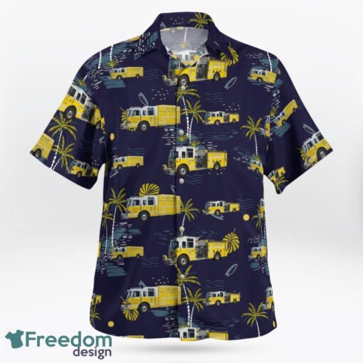 Maryland, North Point-Edgemere Volunteer Fire Department Hawaiian Shirt Product Photo 3