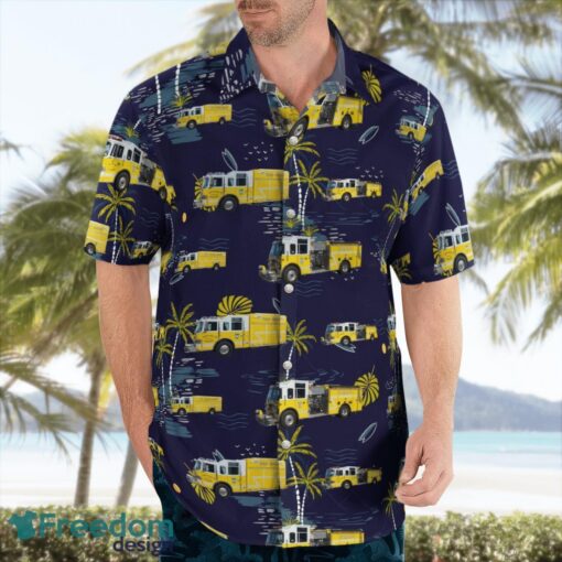 Maryland, North Point-Edgemere Volunteer Fire Department Hawaiian Shirt Product Photo 4