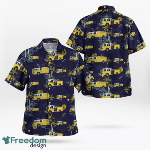 Maryland, North Point-Edgemere Volunteer Fire Department Hawaiian Shirt Product Photo 1