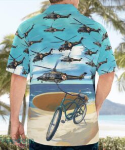 Maryland Police Helicopter Hawaiian Shirt Product Photo 2