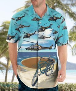 Maryland Police Helicopter Hawaiian Shirt Product Photo 3