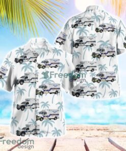 Maryland, Queen Anne’s County Emergency Medical Services Aloha Hawaiian Shirt