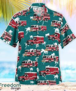 Maryland, Queenstown Volunteer Fire Department Company 3 Hawaiian Shirt Men Women Beach Shirt Product Photo 3