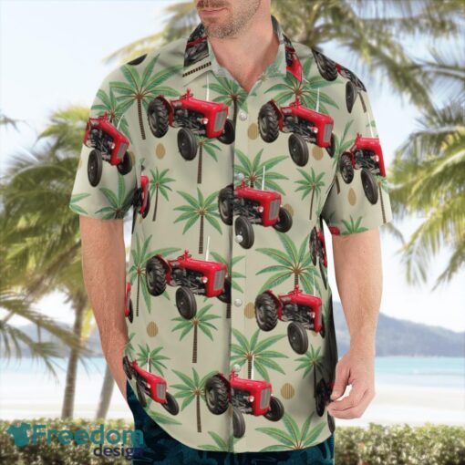 Massey Ferguson 35 Tractor Aloha Hawaiian Shirt Beach Gift Shirt Product Photo 4