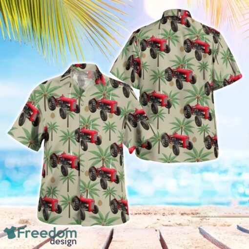 Massey Ferguson 35 Tractor Aloha Hawaiian Shirt Beach Gift Shirt Product Photo 1