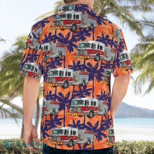 Mastic Fire Department Mastic, New York Aloha Hawaiian Shirt Beach Gift Shirt Product Photo 2