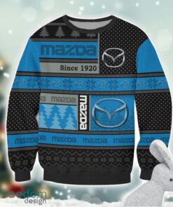 Mazda Logo Ugly Christmas Sweater For Fans Men And Women Christmas Gift Ideas Product Photo 2