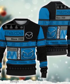 Mazda Logo Ugly Christmas Sweater For Fans Men And Women Christmas Gift Ideas Product Photo 1