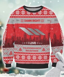 McCormick Damn Right I Lover McCormick Now And Forever 3D Ugly Christmas Sweater Christmas Gift Product Photo 2