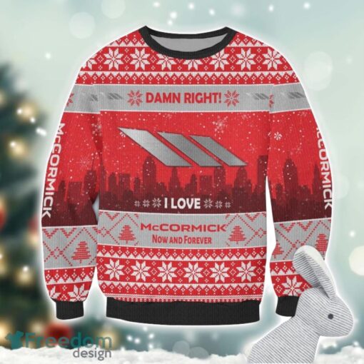 McCormick Damn Right I Lover McCormick Now And Forever 3D Ugly Christmas Sweater Christmas Gift Product Photo 2