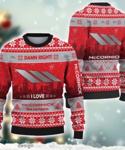 McCormick Damn Right I Lover McCormick Now And Forever 3D Ugly Christmas Sweater Christmas Gift Product Photo 1