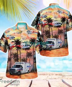 Medstar EMS & Mobile Healthcare Hawaiian Shirt Beach Summer Gift