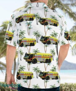 Melbourne, Florida, Northrop Grumman Fire Department ARFF Hawaiian Shirt Product Photo 2