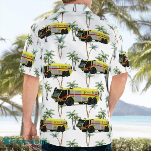 Melbourne, Florida, Northrop Grumman Fire Department ARFF Hawaiian Shirt Product Photo 2