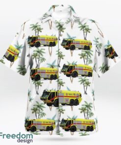 Melbourne, Florida, Northrop Grumman Fire Department ARFF Hawaiian Shirt Product Photo 3