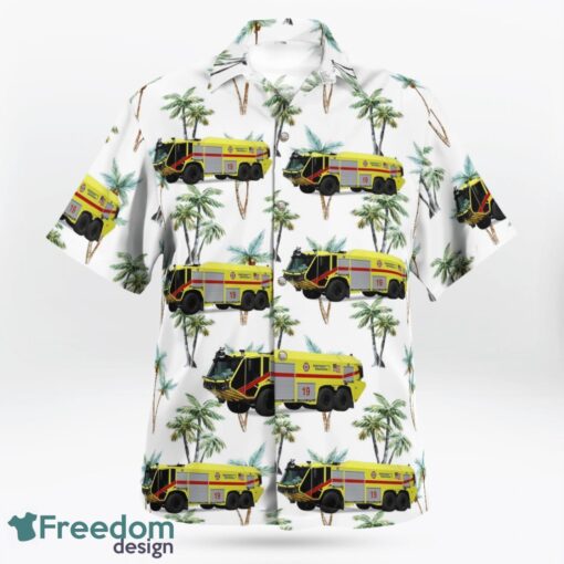 Melbourne, Florida, Northrop Grumman Fire Department ARFF Hawaiian Shirt Product Photo 3