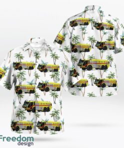 Melbourne, Florida, Northrop Grumman Fire Department ARFF Hawaiian Shirt Product Photo 1