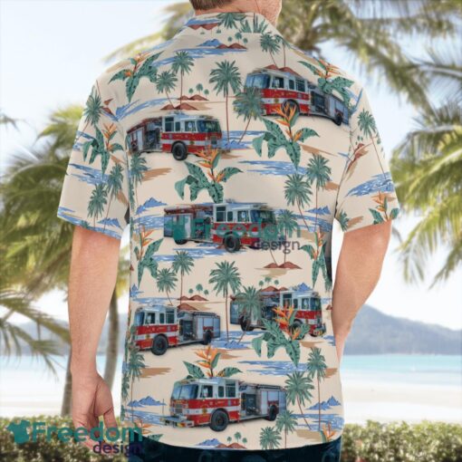 Melrose Fire Department, Florida Beach Hawaiian Shirt Gift For Summer Holiday Product Photo 2