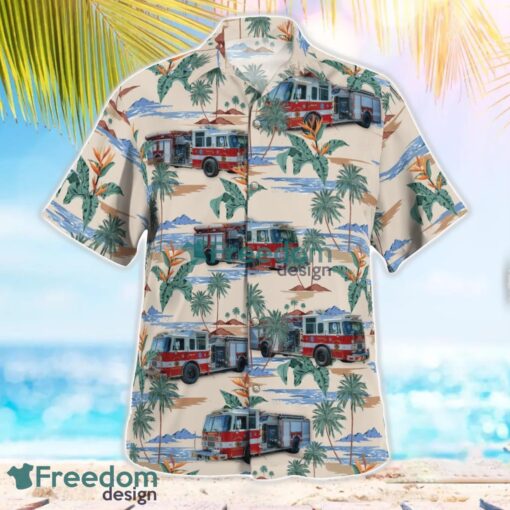 Melrose Fire Department, Florida Beach Hawaiian Shirt Gift For Summer Holiday Product Photo 3