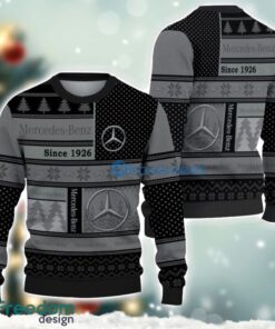 Mercedes-Benz Logo Ugly Christmas Sweater For Fans Men And Women Christmas Gift Ideas