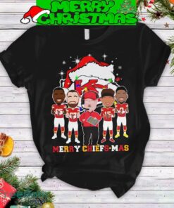 Merry Chiefs mas Christmas 15 Mahomes Kansas City Chiefs NFL Team KC Chiefs Fleece Pajamas Set Gift Family - Merry Chiefs mas Christmas 15 Mahomes Kansas City Chiefs NFL Team KC Chiefs Fleece Pajamas Set-2