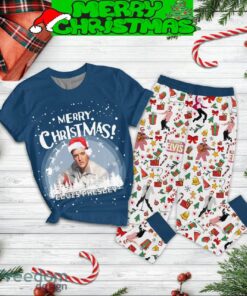 Merry Christmas Elvis Presley Pajamas Set For Christmas - Merry Christmas Elvis Presley Pajamas Set-1