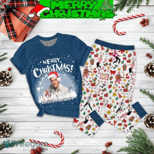 Merry Christmas Elvis Presley Pajamas Set For Christmas - Merry Christmas Elvis Presley Pajamas Set-1