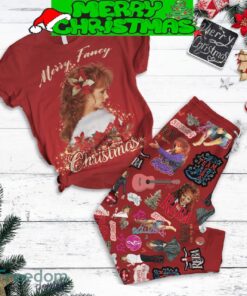 Merry Fancy Christmas Reba Team Pajamas Set Full Print Christmas For Women - Merry Fancy Christmas Reba Team Pajamas Set-1