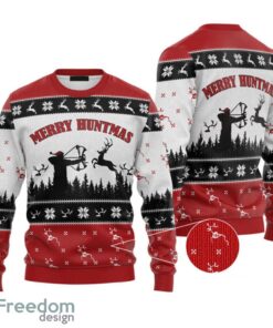 Merry Huntmas Hunting Ugly Christmas Sweater