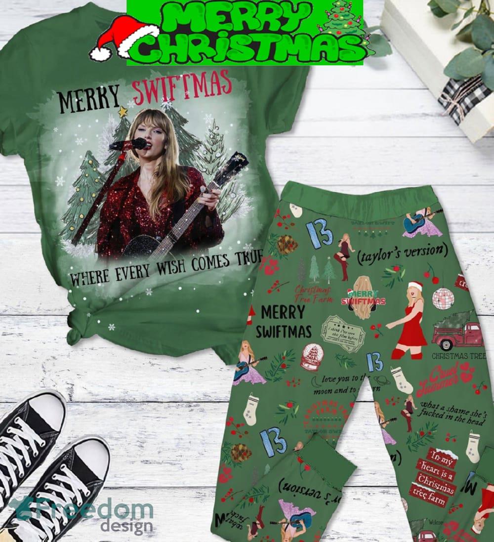 Merry Swiftmas Christmas Tree Farm Pajamas Set Christmas For Family - Merry Swiftmas Christmas Tree Farm Pajamas Set-1