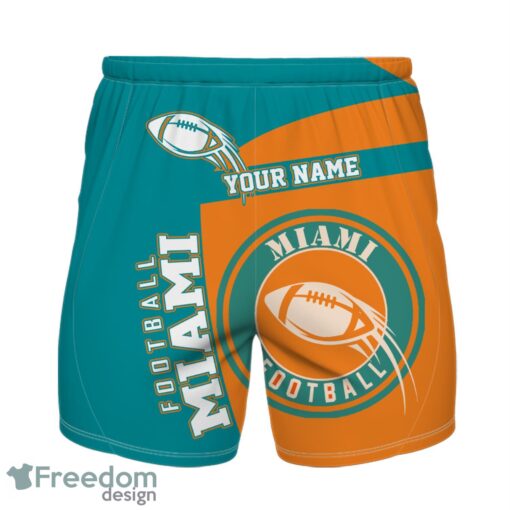 Miami Football Team Hawaiian Shirt And Shorts 3D Printed Team Gift Product Photo 2