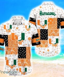 Miami Hurricanes Hawaii For Summer Sport Team Hawaiian Shirt